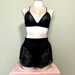 1 day deal! VS LUXE 3pcs Lacy Set